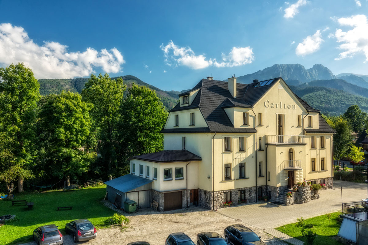 Willa Carlton Zakopane montagnes Tatras vacances dans les montagnes polonaises